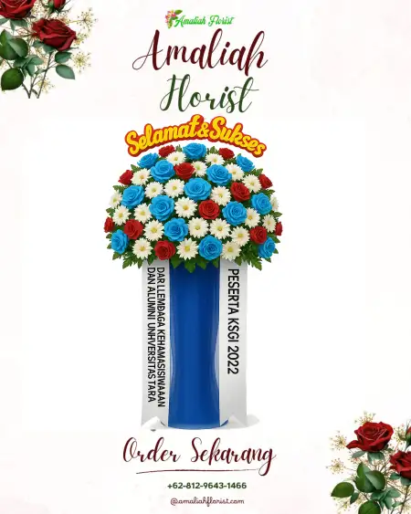 Standing Flowers Sampoerna Strategic Square Jakarta